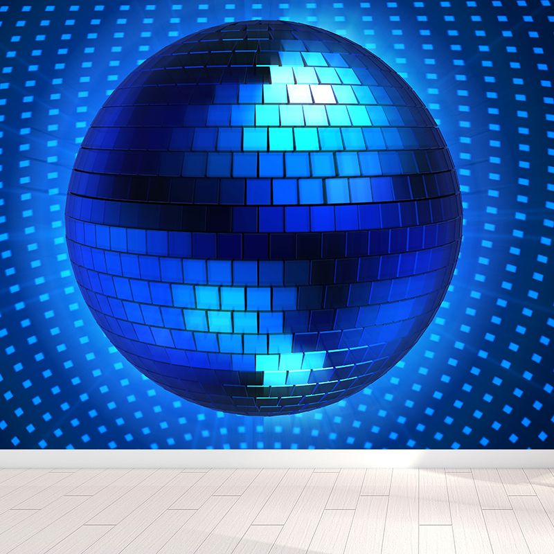 Stain Resistant Abstract Pattern Mural Non-Woven Modern Wall Decor for Boys Room