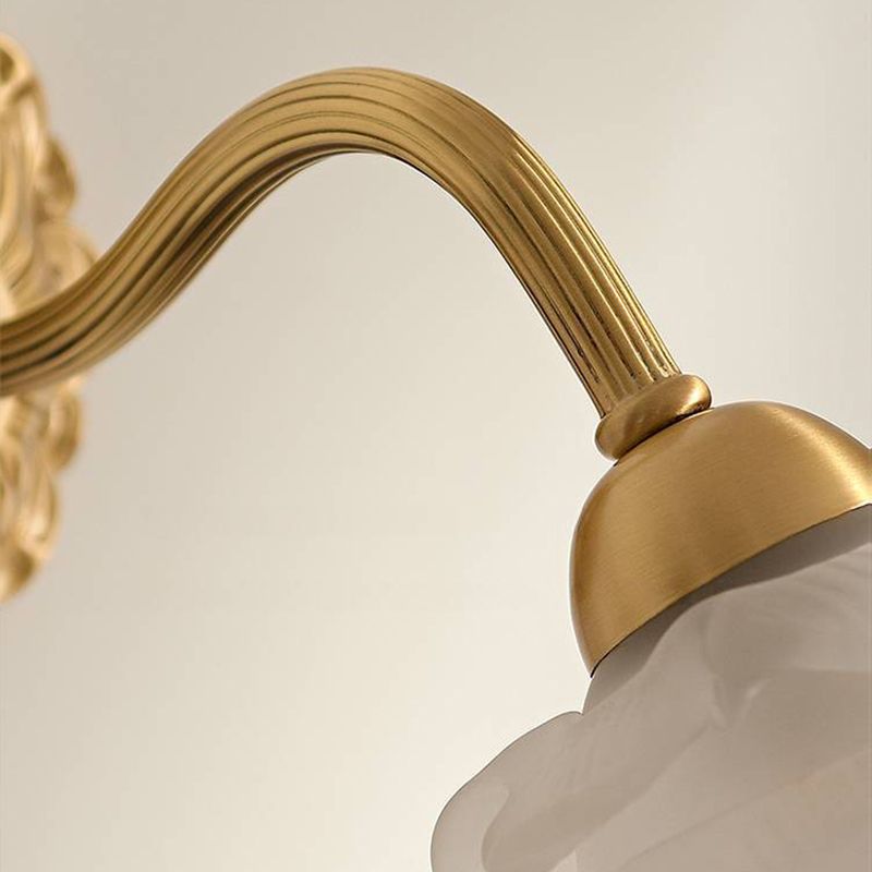 Modern Vintage Wall Light Sconce Creative Glass Wall Light Fixture for Bedroom