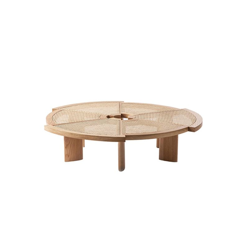 Nordic Style Cocktail Table Solid Wood Walnut/wood Coffee Table