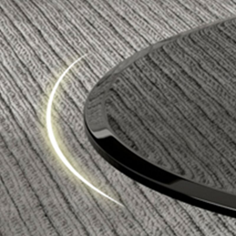 3 Legs Glass Single Coffee Table Tropical No Distressing Coffee Table