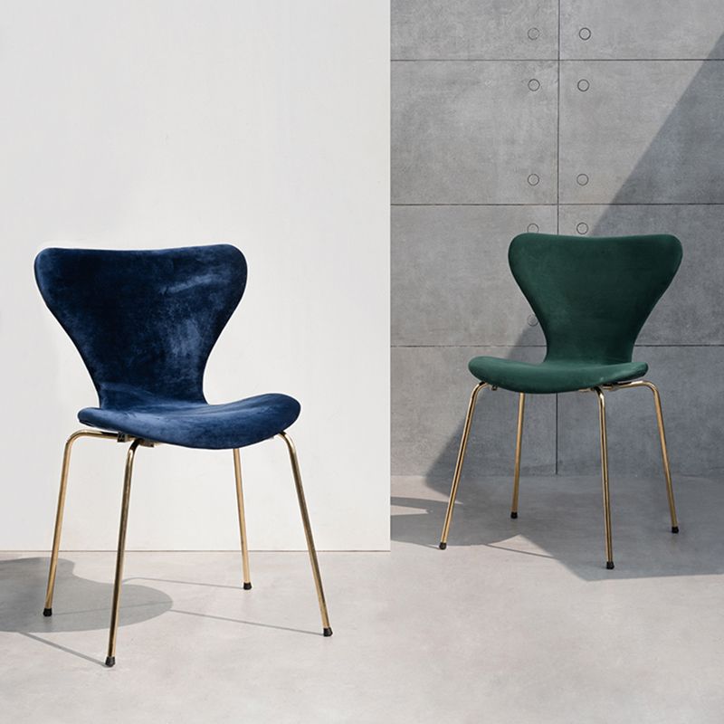 Chaises de salle à manger en tissu de style moderne