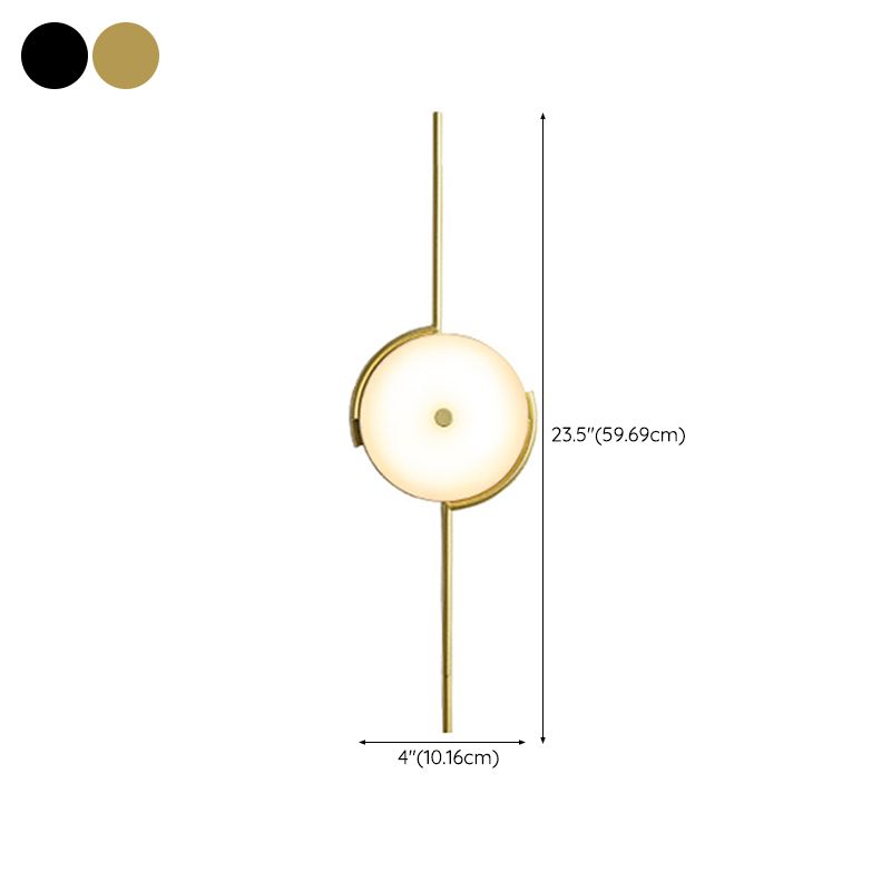 Contemporary Wall Sconce Metal LED Wall Light Fixture for Bedroom