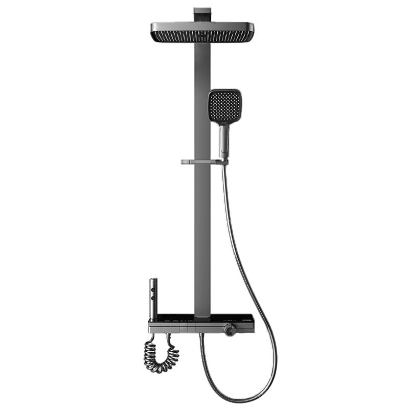 Modern Shower System Metal Thermostatic Massage Wall Mounted Shower Faucet