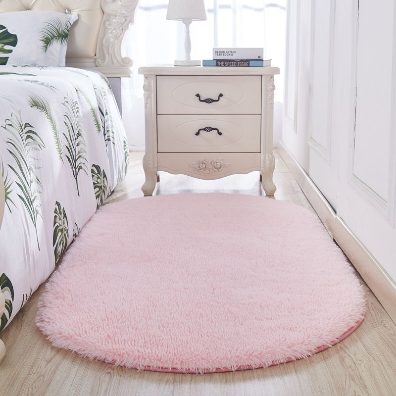 Tendy Shag Area Tapis Simplicity Plain Intérieur tapis intérieur Polyester Anti-Slip Backing Tapis pour décoration intérieure