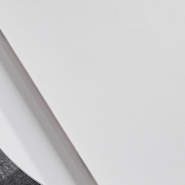 Modern 1/3/4/5/7 Pieces Steel Dining Table Set with White Sintered Stone Top Dinette Set