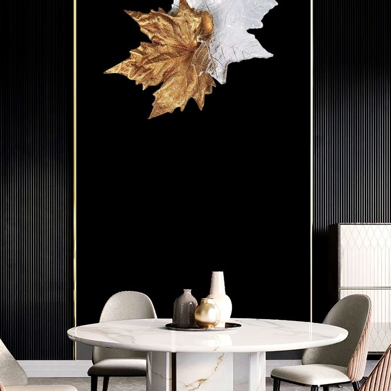 Bladvorm Wandverlichting Ideeën Noordse kunstmuurlicht SCONCE VOOR BEDBADE COORNE