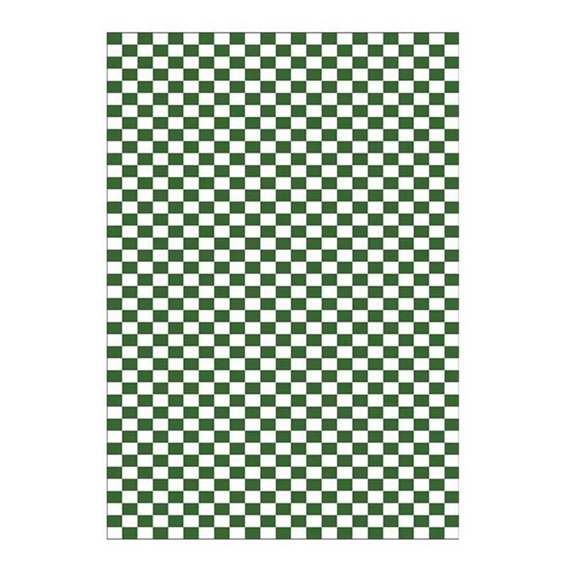 Colorful Lattice Rug Rectangle Shape Stain Resistant Rug for Home Decor