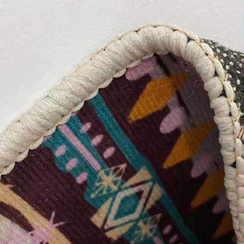 Light Modern Carpet Polyester Color Block Carpet Stain Resistant Carpet for Living Room