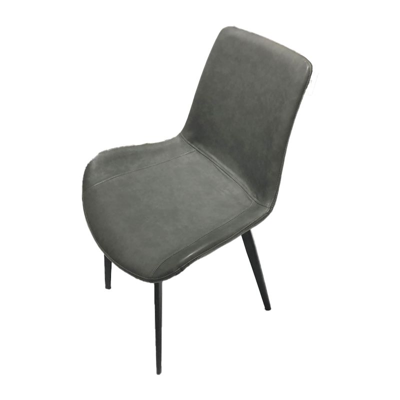 Chaises en métal de style contemporain, cuisine, salle à manger, fauteuil à dossier solide