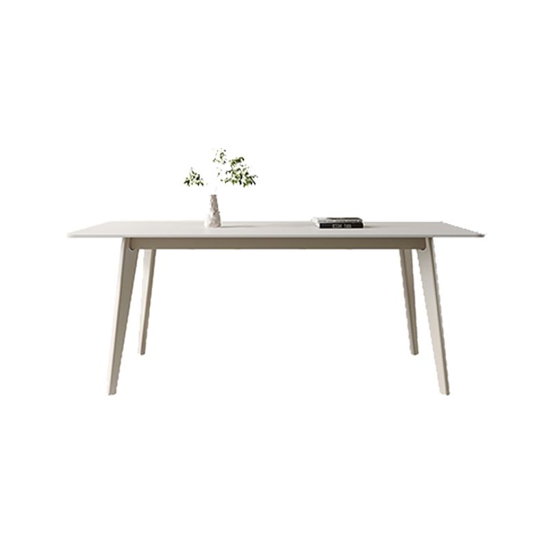 Contemporary 1/2/5/7 Pieces Dining Set Rectangle Stone Dining Table Set for Kitchen