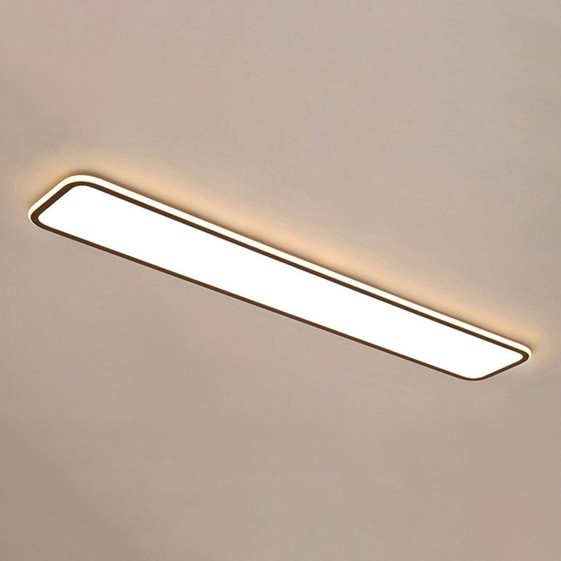 Metalen flatpanel verzonken plafondverlichtingsarmaturen Minimalistische kantoorverzonken plafondlamp