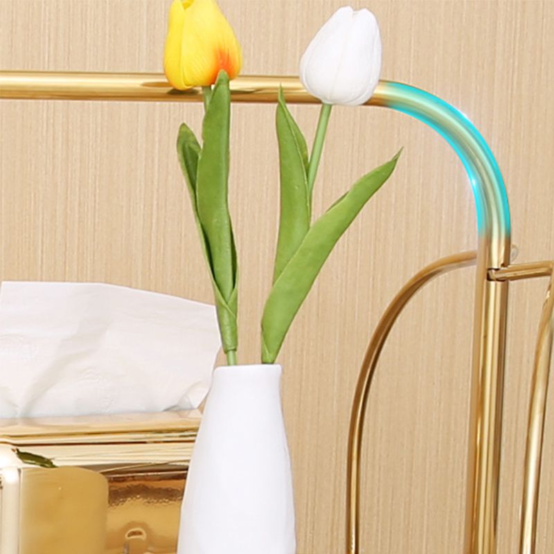 31.50" High Modern Style Prep Table Rolling Metal Prep Table for Home