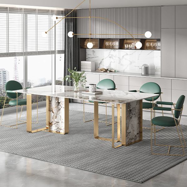 Silla de comedor interior tapizada de metal con respaldo abierto, sillón interior de estilo moderno, individual