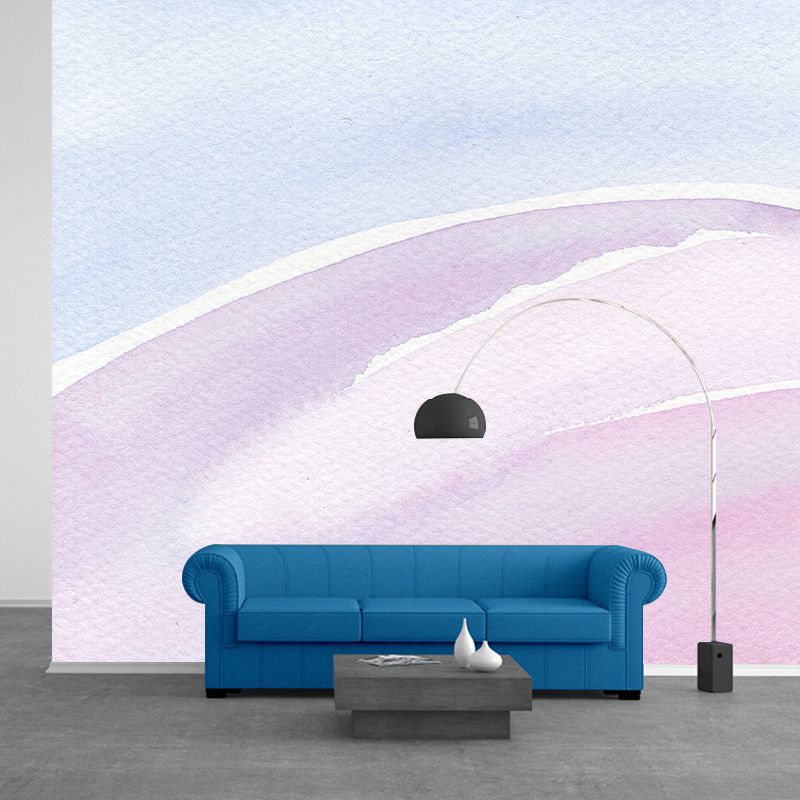 Washable Mural Wallpaper Abstract Watercolor Illustration Indoor Wall Mural
