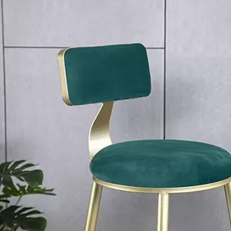 Nordic Style Metal Bar-stool Round Counter Bar Stool for Kitchen Bar