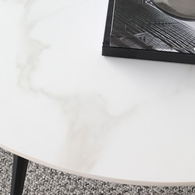 Contemporary Dining Furniture Set 1/2/3/5 Pcs Sintered Stone Dining Table and Chairs