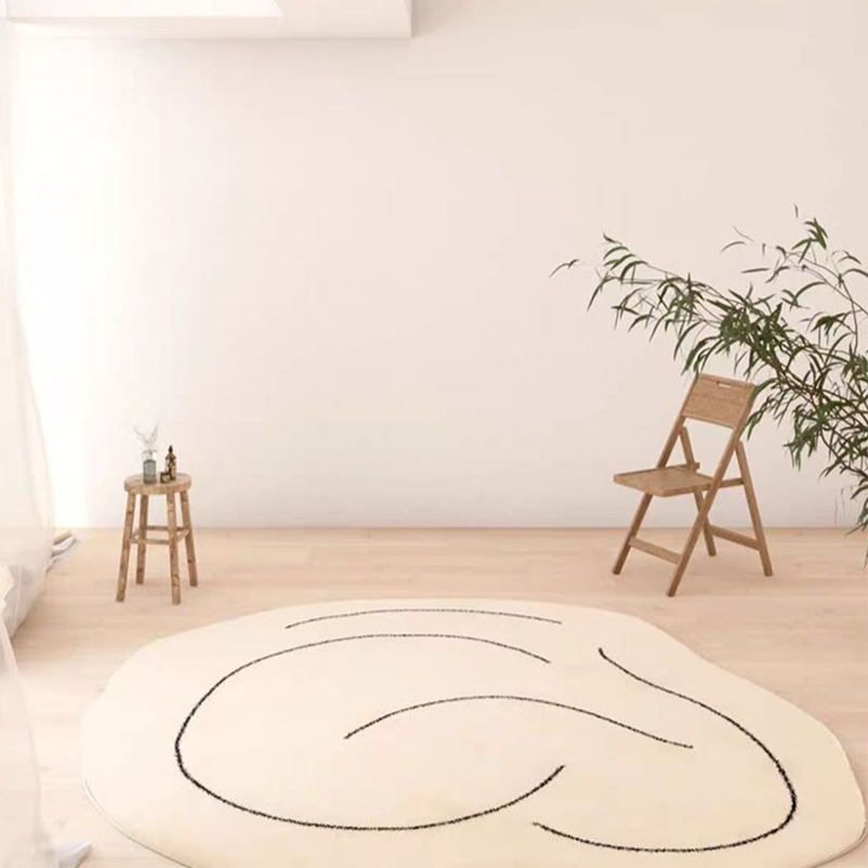 Tapis pur de couleur purement de tapis pure de tapis pure de tapis pur non split blanc pour salon pour le salon