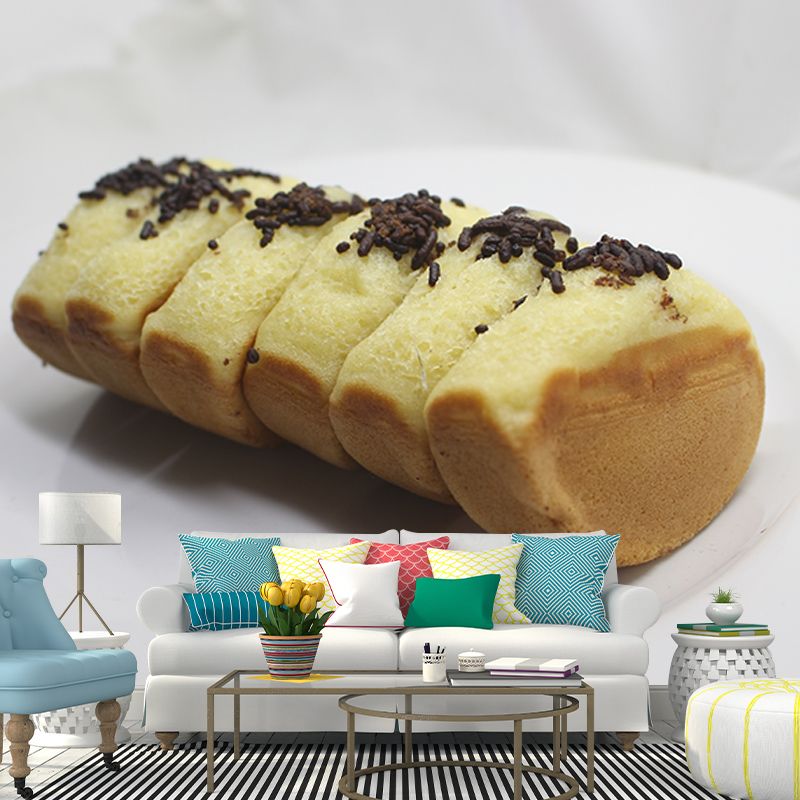 Yummy Sweetie Mural Decal Modern Decoration Dessert Shop Wall Art, Stain Resistant