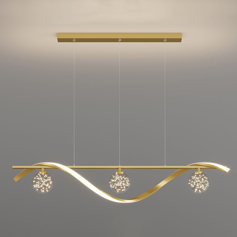 3 Light Kitchen Island Pendant Linear Island Lighting Contemporary Island Lighting