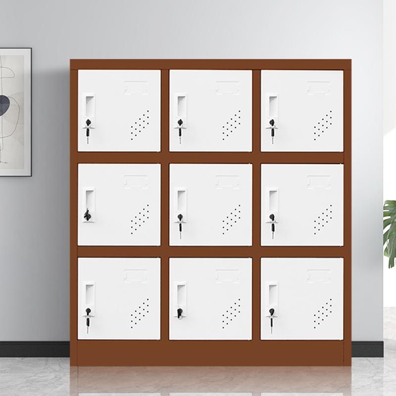 Hinged Contemporary Storage Cabinet Non-Hanging Armoire for Home