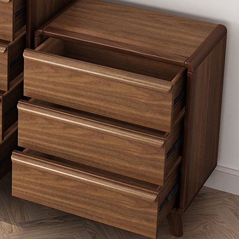 Contemporary Wooden Storage Chest 16" W Home Chest with Drawers