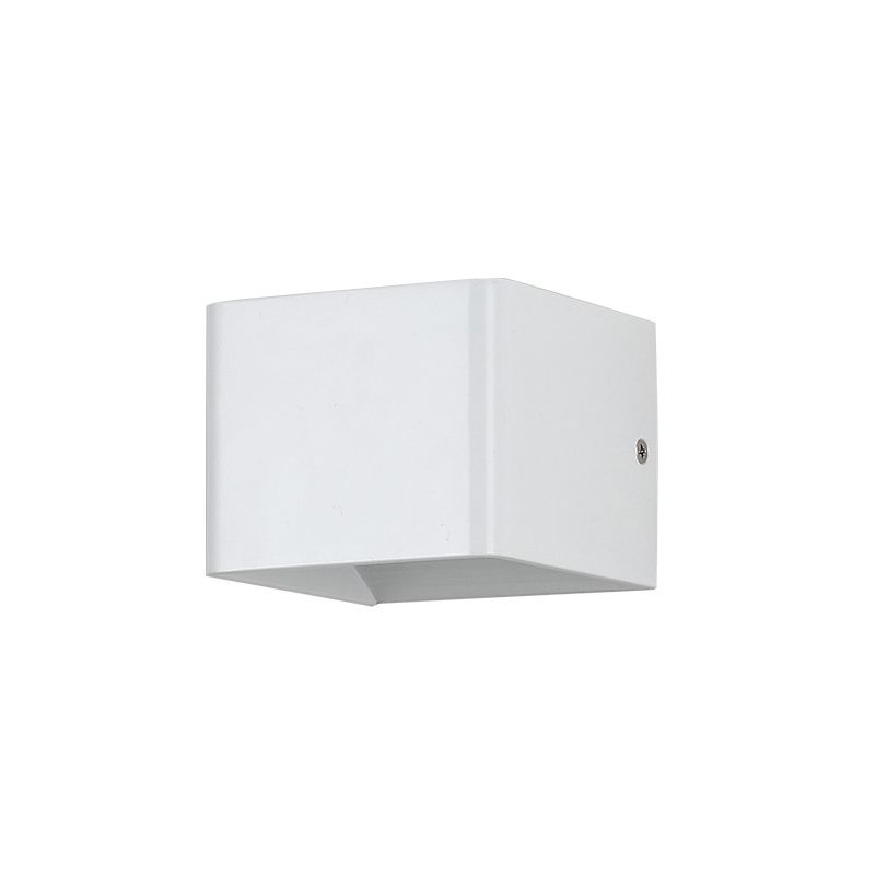 Metall Quadratleuchte LED -LED -Wandleuchte minimalistische LED -Wandleuchte