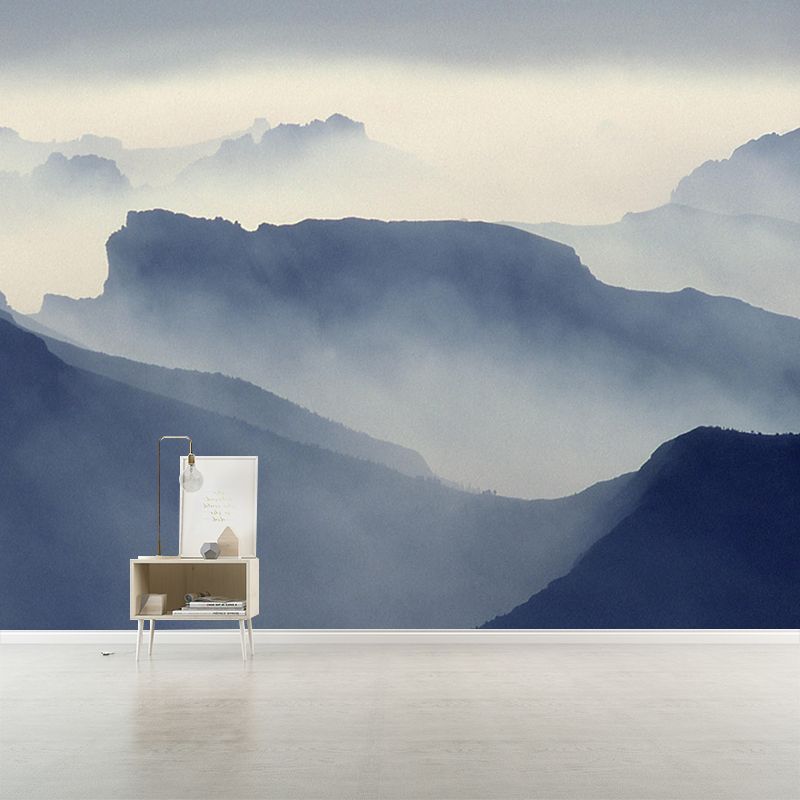Customized Moisture Resistant Mural Wallpaper Decal Mountain for Decoration
