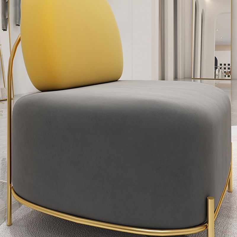 Contemporary Armless Sofa with Tight Back for Apartment Sofa