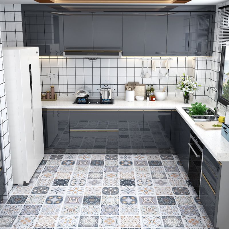 Patterned Vinyl Flooring Peel and Stick Vinyl Flooring with Low Gloss