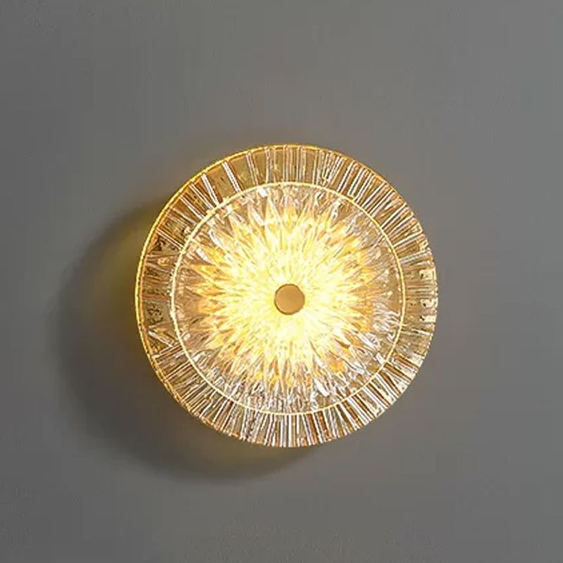 Accensione della parete di vetro postmoderna Vintage Vintage Vintage Postmodern per camera da letto