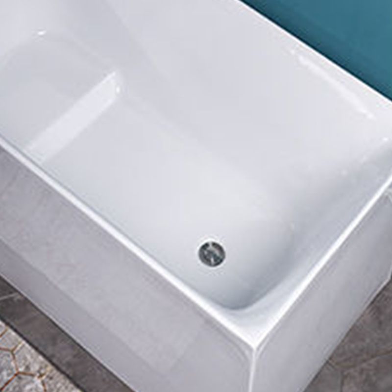 Soaking Freestanding Bath Tub Modern Style Acrylic Bathroom Bathtub