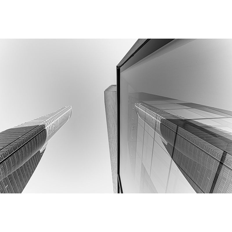 Vivid Contemporary Building Mural Horizontal Photography Meeting Room Wall Mural