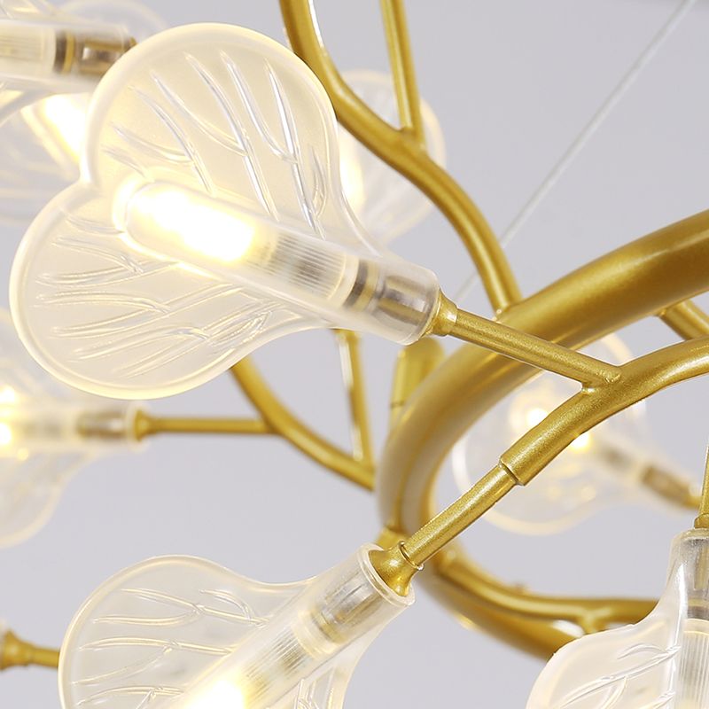 Landeliers modernos para comedor accesorios de luz orbicular colgante de lámpara de metal