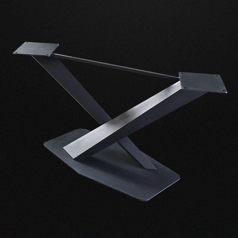 Traditional Luxury Rectangle Dining Table Sintered Stone Table with Pedestal Base