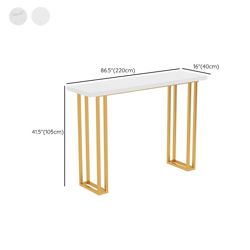 Rectangle Bistro Bar Height Cocktail Table Sled Pub Height Dining Table