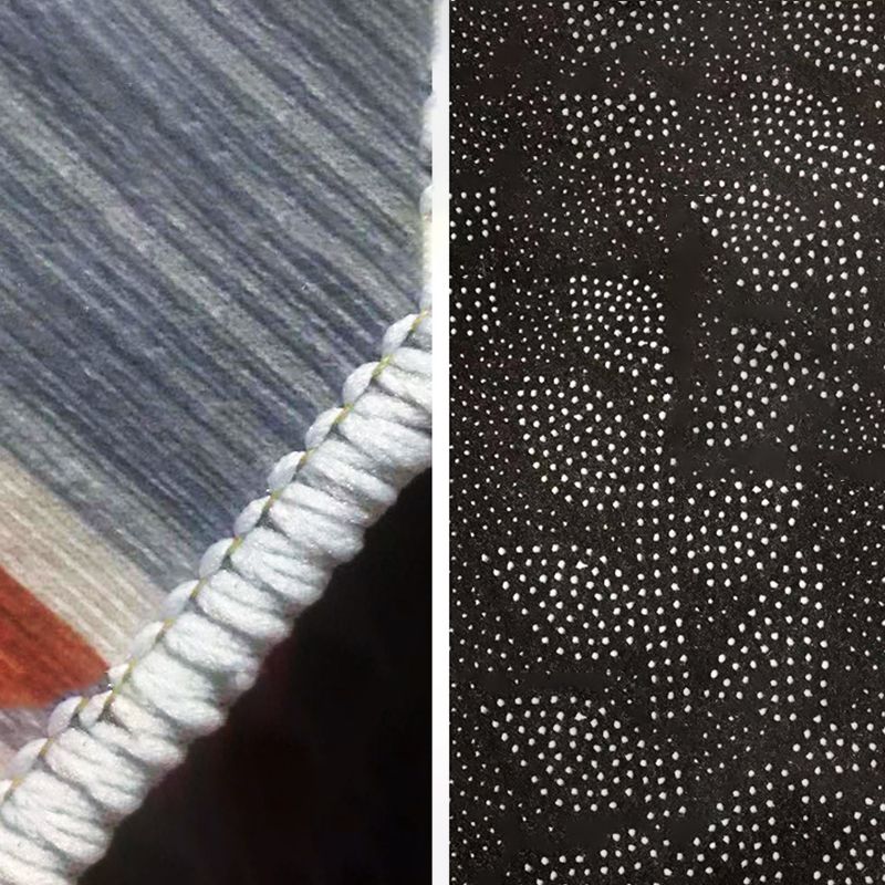 Modern Living Room Rug Graphic Indoor Rug Stain Resistant Area Carpet