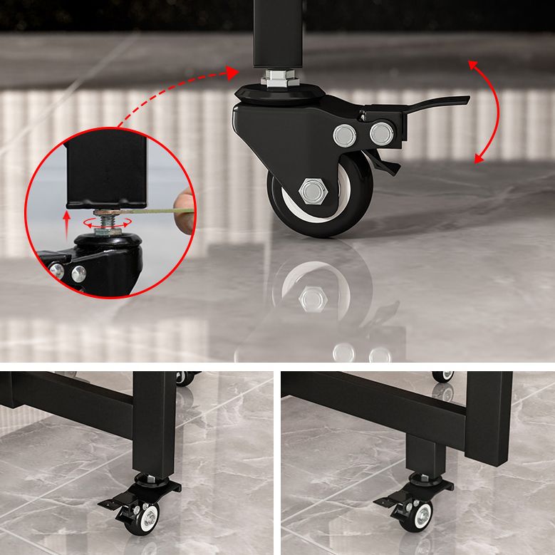 Modern Tripod Base Dinette Table Chipboard Folding Table Home Furniture (only Table)