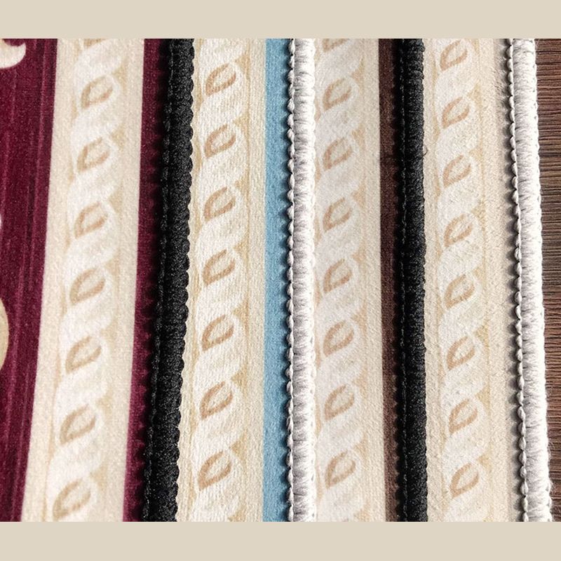 Abrikoos toon klassiek binnen tapijten polyester bloem print tapijt gemakkelijke tapijt tapijt voor huizendecoratie