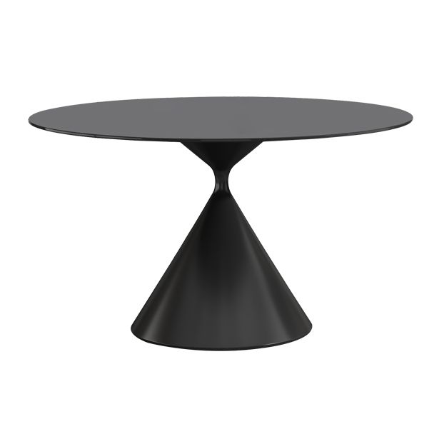 Sintered Stone Home Dining Table Modern Dining Room Table with Pedestal Base