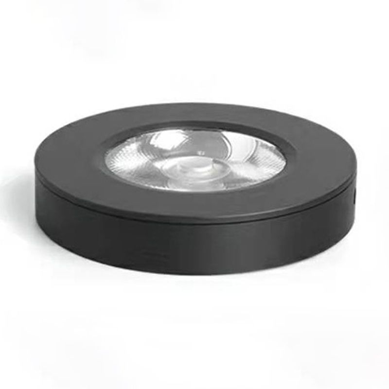 Cilindervormige LED-plafondlamp modern aluminium 1-lichts inbouw voor studeerkamer