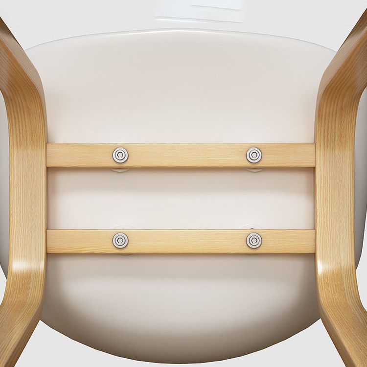 Contemporary Low Back Counter Stool Home Furniture with Footrest