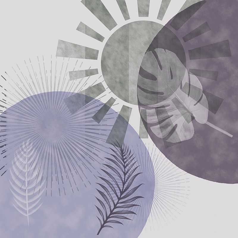 Illustration Wall Mural Wallpaper Bohemian Style Sitting Room Wall Mural