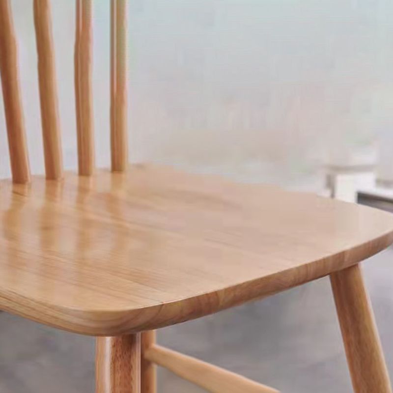 Oak Solid Wood Dining Chair Traditional Dining Room Chair for Home