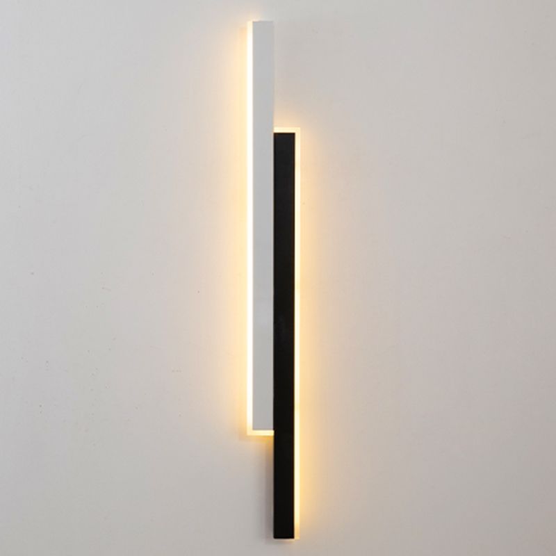 Lampada di scarpe con foglie rettangolari moderne sconde acriliche in stile minimalista