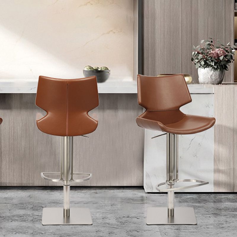 Armless Counter Chair Industrial Counter Height Stools for Restaurant