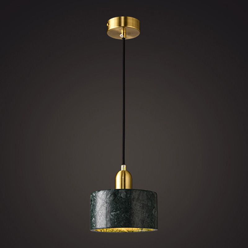 Plateau de luminaire en pierre simple style suspendu suspendu