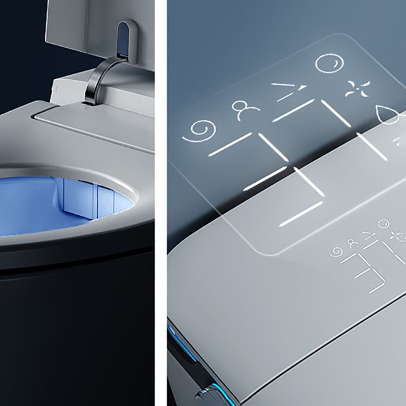 Elongated Floor Standing Bidet Heated Seat Floor Mount Bidet