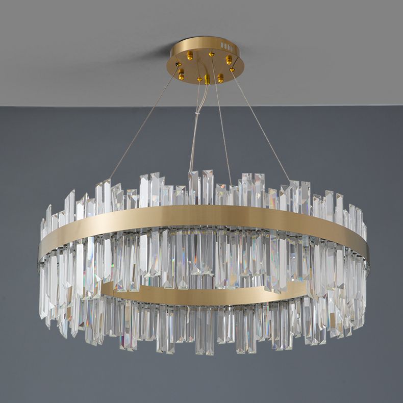 Crystal Chandelier Pendant Light Modern Pendant Lighting in Gold