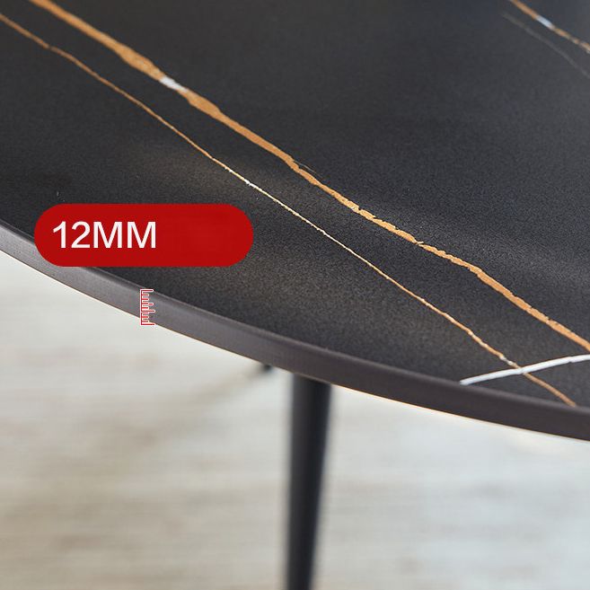 Modern Tulip Pedestal Dining Table Stone Table for Dining Room