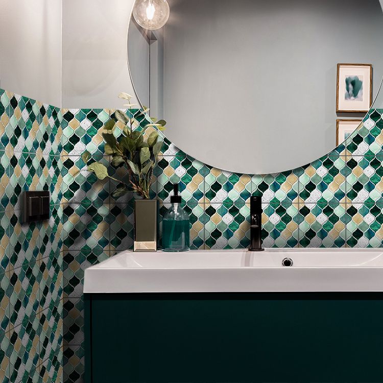 Mosaic Tile Peel and Stick Tile Kitchen Waterproof Backsplash Peel and Stick Wall Tile